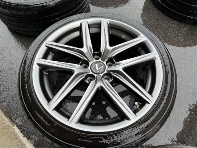 【ホイール洗浄】 レクサス GS F ホイール汚れ ブレーキダスト