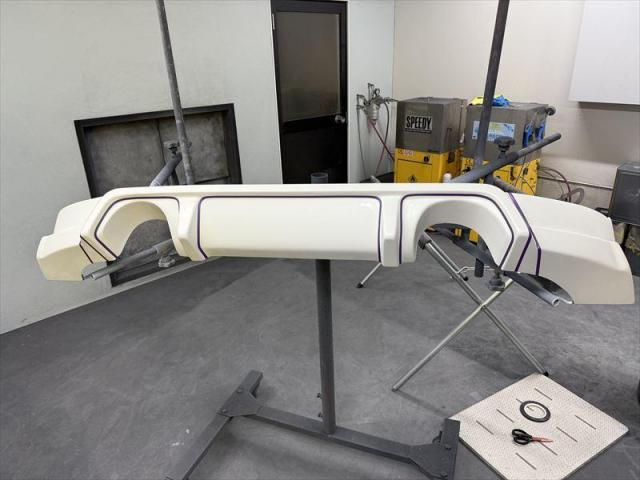 【スポイラー塗装】　コペン　スポイラー塗装　リアアンダースポイラー　未塗装　塗り分け塗装　カスタム　部品持ち込み歓迎　お値打ち　安い　オリーブカーズ　三重県　四日市市