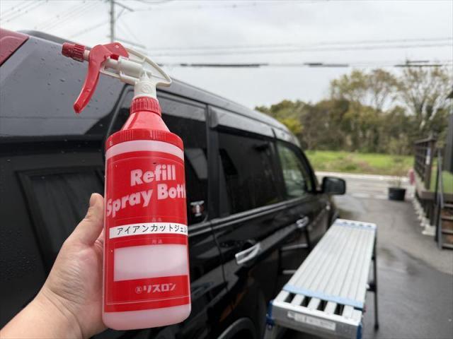 【ボディコーティング】　エクストレイル　コーティング　アークバリア21　親水コーティング　磨き　艶　中古車　新車　お値打ち　安い　代車無料　オリーブカーズ　三重県　四日市市