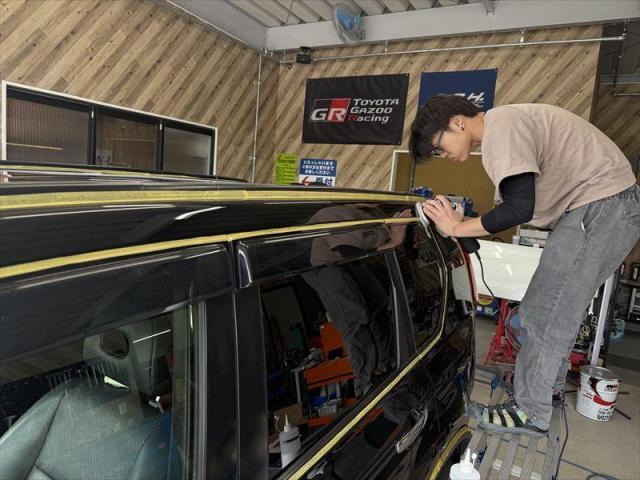 【ボディコーティング】　エクストレイル　コーティング　アークバリア21　親水コーティング　磨き　艶　中古車　新車　お値打ち　安い　代車無料　オリーブカーズ　三重県　四日市市