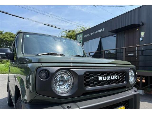 ジムニー　グリル　ラプターライナー ジムニー GRUSTグリル 黒ラプターライナー塗装仕上げ フロント