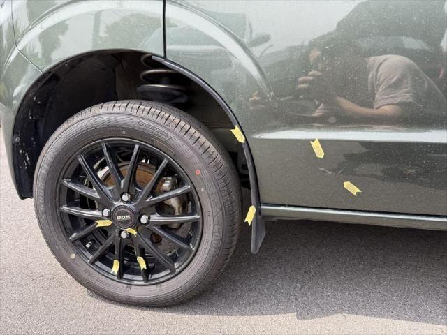 【側面修理①】　エブリイ　保険修理　車両保険　板金　塗装　水性塗料　側面修理　キズ修理　へこみ修理　オリーブカーズ　三重県　四日市市