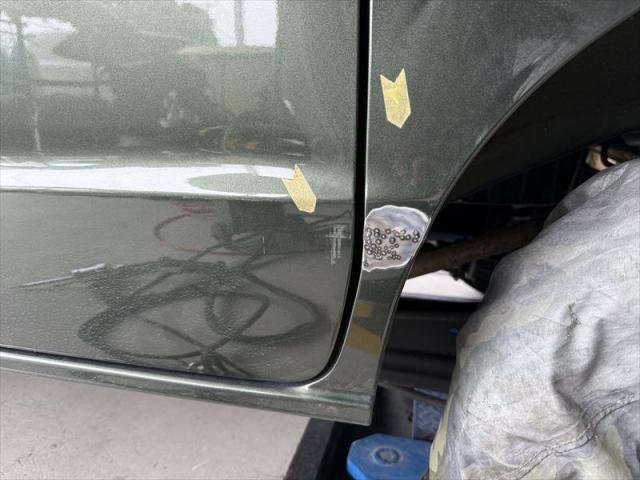 【側面修理②】　エブリイ　保険修理　車両保険　板金　塗装　水性塗料　側面修理　キズ修理　へこみ修理　オリーブカーズ　三重県　四日市市