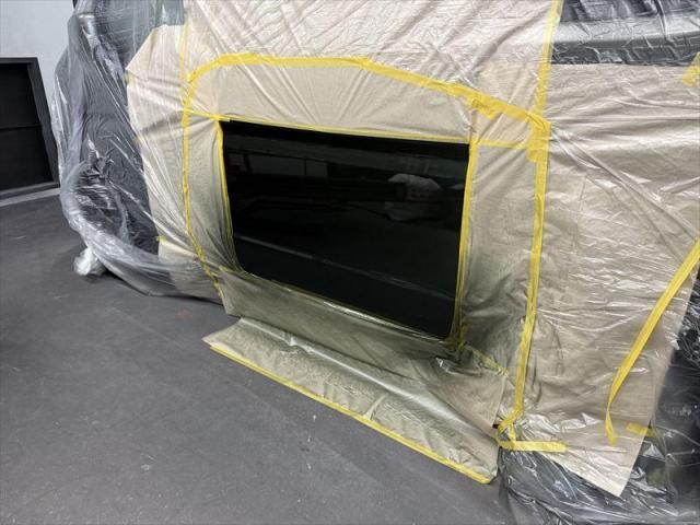 【側面修理②】　エブリイ　保険修理　車両保険　板金　塗装　水性塗料　側面修理　キズ修理　へこみ修理　オリーブカーズ　三重県　四日市市