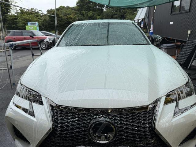 【磨き】　ＧＳ Ｆ　レクサス　ボディ磨き　コーティング　洗車キズ　コンパウンド　磨き　きれい　お値打ち　安い　代車無料　オリーブカーズ　三重県　四日市市