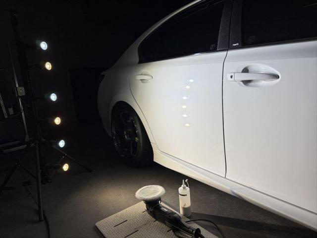 【磨き】　ＧＳ Ｆ　レクサス　ボディ磨き　コーティング　洗車キズ　コンパウンド　磨き　きれい　お値打ち　安い　代車無料　オリーブカーズ　三重県　四日市市