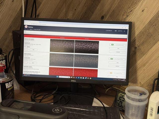 【ボンネット修理②】　スペーシアカスタム　スペーアシア　いたずらキズ　キズ修理　塗装　板金　保険修理　代車無料　オリーブカーズ　三重県　四日市市