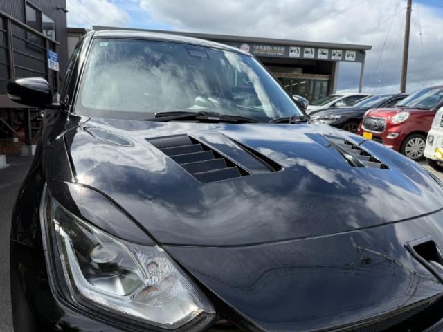 【ボディコーティング】　スイフトスポーツ　アークバリア21　ガラスコーティング　親水コーティング　艶　磨き　洗車キズ　代車無料　お値打ち　安い　オリーブカーズ　三重県　四日市市