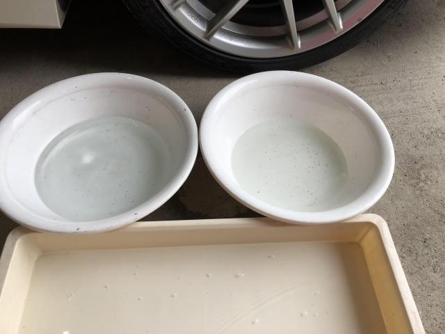 エアコン臭い車　カビ臭　ホンダアコード　カーエアコンクリーニング　エバポレーター洗浄　カーエアコン内部洗浄　　カーエアコンクリーニング画像　施工前施工後もお渡しします。