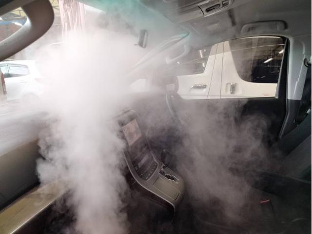車のエアコン臭いエバポレーター洗浄　トヨタヴェルファイアカーエアコンクリーニング施工　福岡にてヴェルファイアエバポレーター洗浄、カーエアコン洗浄　ヴェルファイアカーエアコンフィルターがあっても