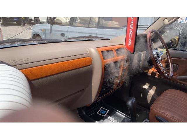 トヨタ95プラドカーエアコンメンテナンス、カーエアコンクリーニング、エバポレーター洗浄　　埼玉県にてカーエアコンクリーニング、エバポレーター洗浄