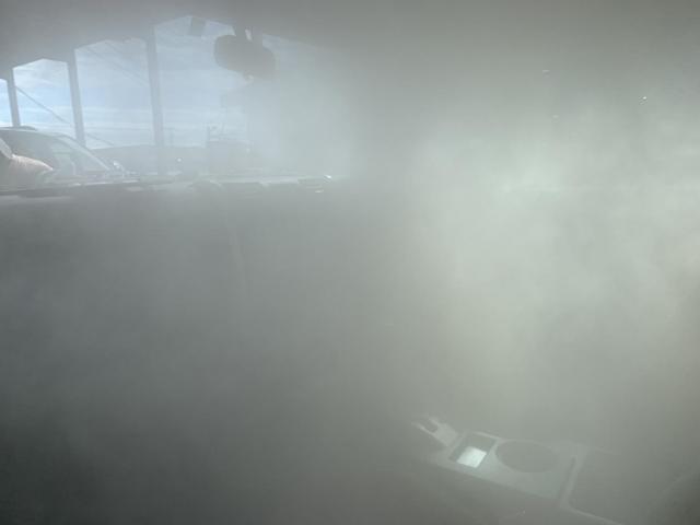 千葉県FJクルーザー暖房臭い車内エアコン内部エバポレーター洗浄　FJクルーザーエバポレーター洗浄　FJクルーザーエアコン洗浄　