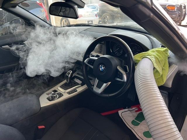 BMWZ4エアコンにおいエアコンメンテナンス車のエアコン洗浄をお家のエアコン洗浄のように本格的に洗浄カーエアコンクリーニング株式会社愛車のエアコン掃除屋さん千葉県柏市松戸市市川市野田市