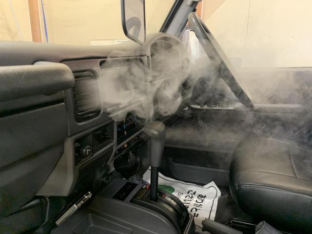 カーエアコンメンテナンストヨタKZJ78車のエアコン臭い車のエアコン風量車のエアコン効きを改善　トヨタKZJ78エアコン洗浄エバポレーター洗浄　栃木県車のエアコン洗浄