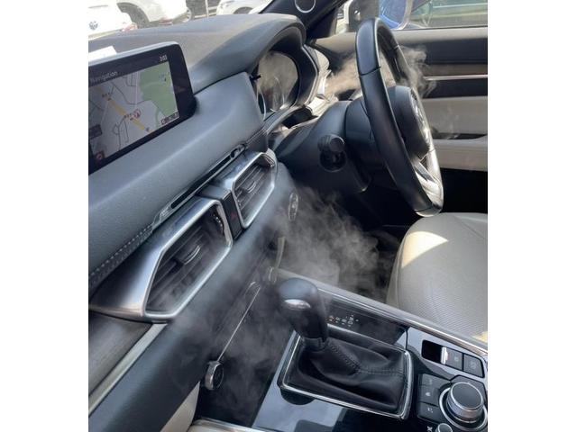 マツダ　車のエアコン臭い　エバポレーター　エアコン内部本格洗浄　カーエアコンクリーニング株式会社　　　　愛車のエアコン掃除屋さん　カーエアコン洗浄専門工具　マツダ　ＣＸ－８　クリーニング　車内消臭　福岡大阪愛知東京千葉埼玉