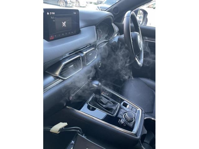 マツダ　CX8　エアコン修理　暖房臭い　エアコン臭い　エバポレーター洗浄　車のエアコンメンテナンス方法　エアコンフィルター交換CX8　マツダ　ＣＸ－８　電装系修理　愛車のエアコン掃除屋さん　カーエアコンクリーニング株式会社　