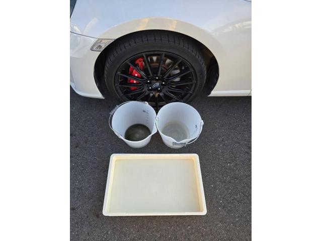 スバル　中古車　エアコン臭い　エバポレーター洗浄　ダクト内車内除菌防カビ施工　33000円　スバル　ＢＲＺ　クリーニング・清掃　カーエアコンクリーニング