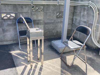 喫煙所ございます。