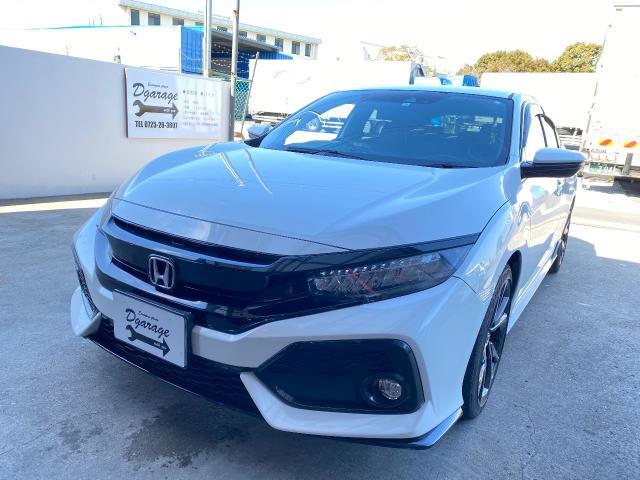 Dガレージ 堺市 和泉市 岸和田市 ホンダ シビック FK7 ハッチバック タイヤ交換 持ち込み