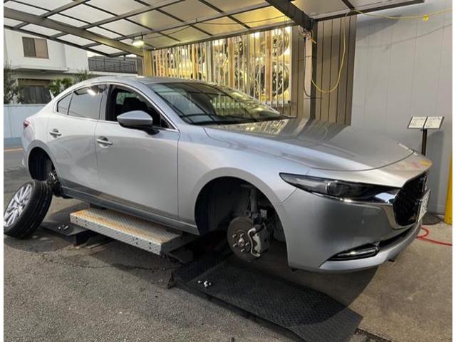 Mazda3の新品タイヤ4本交換！