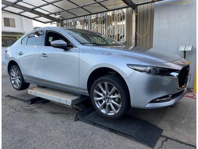 Mazda3の新品タイヤ4本交換！