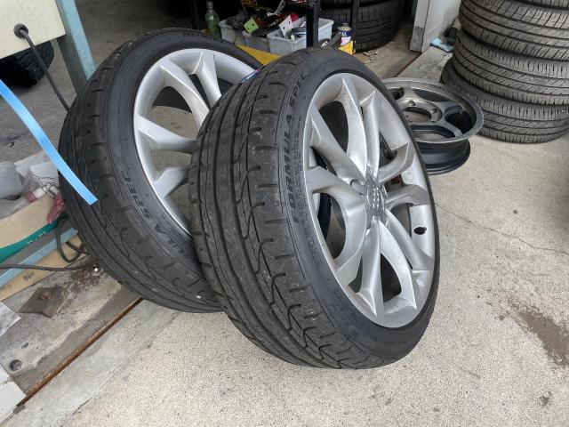 アウディA3タイヤホイール脱着作業！輸入車の作業も大歓迎です！