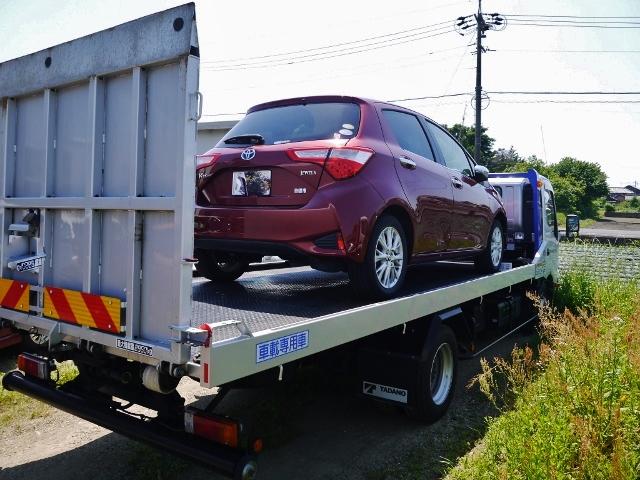 大型積載車も所有しております