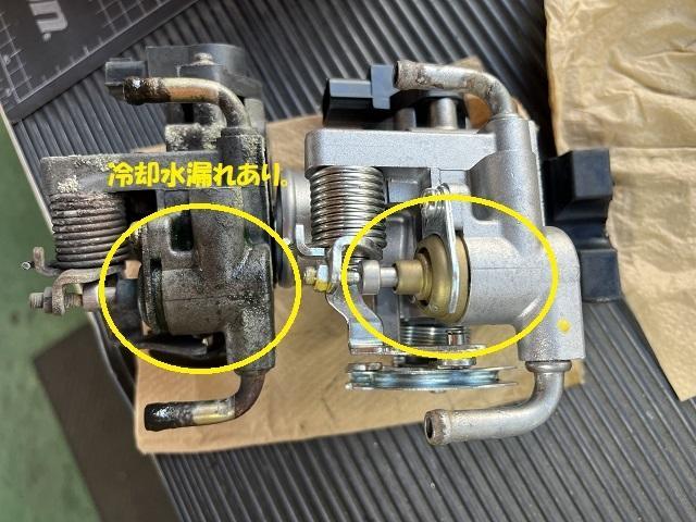 スズキ ジムニー JA22 スターターモーター交換 スロットルボディ スズキ ジムニー JA22 スターターモーター交換 スロットルボディ