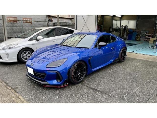 BRZ ZD8 TOM’S　オーバーフェンダー　86　ZN8　格安仕上げ【神戸市、西区　車検・修理・整備・鈑金・ホイールアライメント、格安】