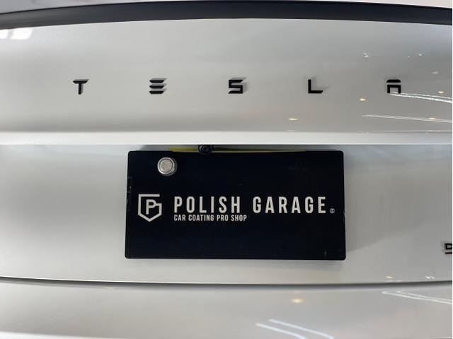 テスラ・モデル３【TESLA・MODEL３】　セラミックプロ９H【４層＋トップコート】施工　【戦闘機用コーティングの実力】世界品質の一品 　名古屋市西区