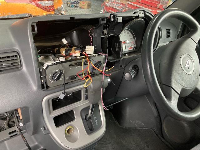 ダイハツ　アトレーワゴン　S320系　カーナビ取り付け　春日井市　稲沢市　名古屋市　北区　西区　守山区　中川区　千種区　東区　小牧市　北名古屋市　電装品取り付け専門店