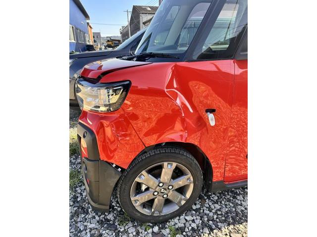 ダイハツ　タント　キズ・へこみ直し　保険修理　板金　塗装　整備　修理　延岡市　Y’S GARAGE株式