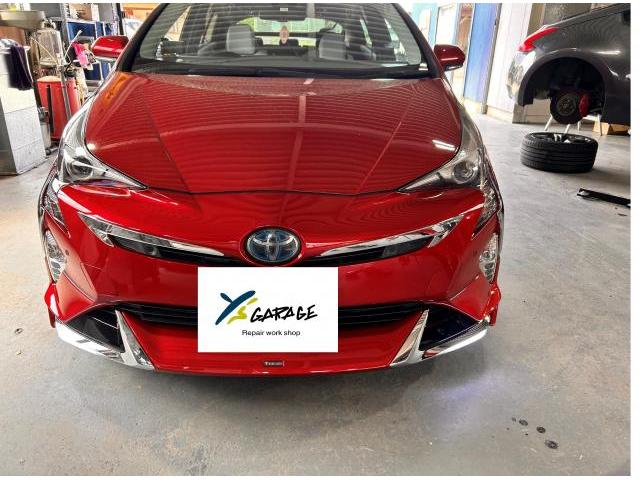 トヨタ　プリウス　キズ　へこみ　修理　塗装　板金　延岡市