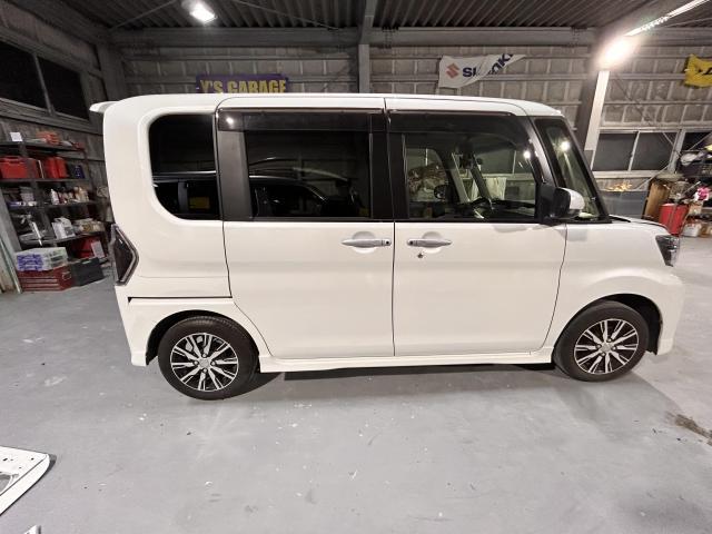 ダイハツ　タント　キズ・へこみ直し 延岡市　修理　車　塗装　ワイズガレージ