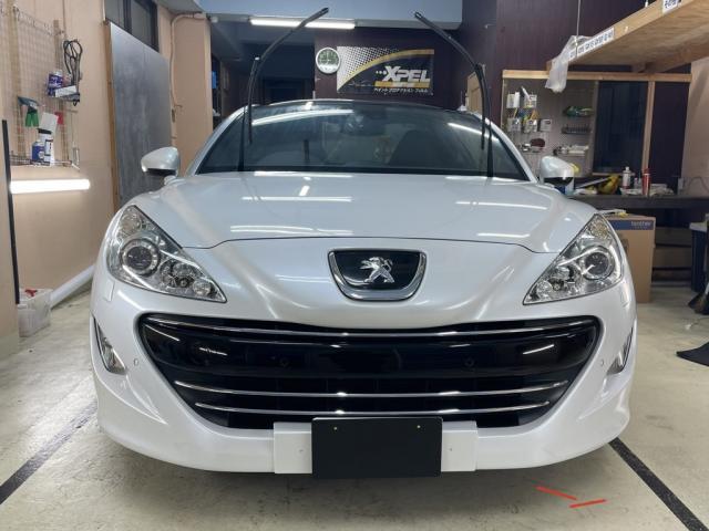 プジョー　RCZ　ナノプロテクトコート　コーティング施工