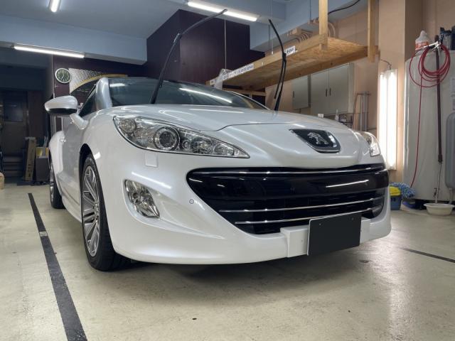 プジョー　RCZ　ナノプロテクトコート　コーティング施工