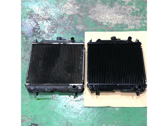 三菱農機 トラクター MT240 ラジエーター オーバーヒート 詰まり 水漏れ ラジエター 修理
MITSTUBISHI TRACTOR RADIATOR 