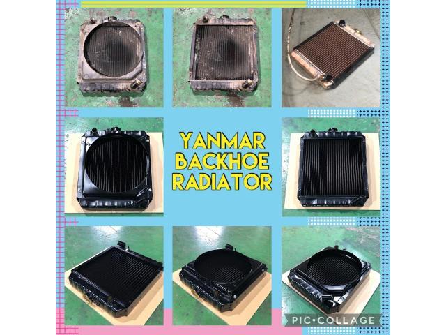 ヤンマー建機 バックホー】ラジエーター ラジエター 水漏れ