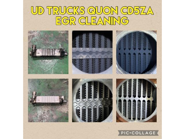 【EGR詰まり 洗浄】UDトラックス クオン CD5ZA 清掃 チェックランプ 
UDTRUCKS UDQUON Egrcooler Egrcleaning Cleaning Washing