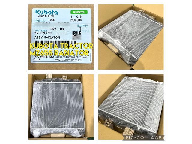 【クボタ トラクター MZ655】ラジエーター ラジエター 純正部品 水漏れ オーバーヒート
kubota tractor Radiator