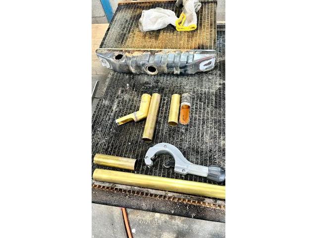 【ヤンマー コンバイン CA180 ラジエーター】ラジエター 水漏れ オーバーヒート