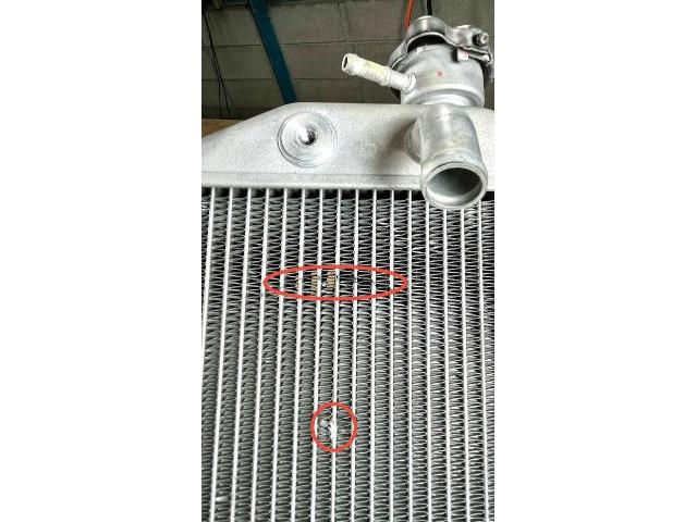 【ヤマハ WR155R ラジエーター】ラジエター 水漏れ オーバーヒート ロウ付け