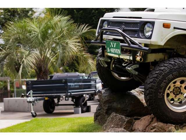 当店では４ＷＤカスタム可能です。経験豊富なスタッフがお客様のカーライフをサポートさせていただきます。