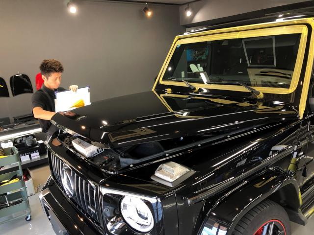 メルセデスAMG G63(2019年式) GTECHNIQセラミックコーティング施工