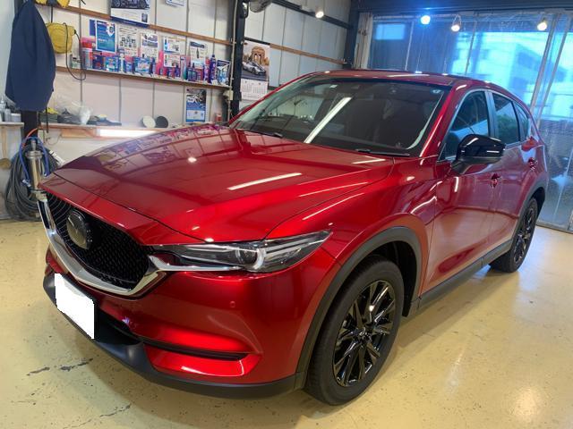 マツダ　CX-5  コーティングメンテナンス　デントリペア

神奈川　湘南　藤沢