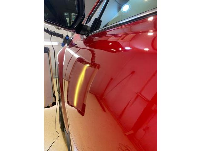 トヨタ　CH-R レッドマイカ　デントリペア　半年ボディメンテナンス　
神奈川　湘南　藤沢