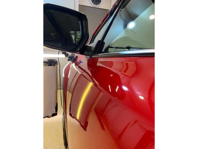 トヨタ　CH-R レッドマイカ　デントリペア　半年ボディメンテナンス　
神奈川　湘南　藤沢