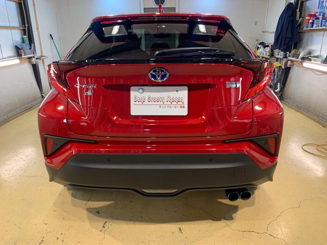 トヨタ　CH-R レッドマイカ　デントリペア　半年ボディメンテナンス　
神奈川　湘南　藤沢