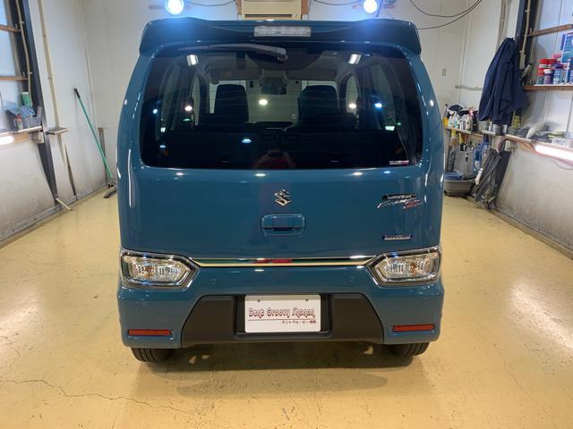 新車　スズキ　ワゴンR カスタムZ ハイブリッド　コーティング
神奈川　湘南　藤沢
