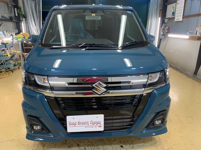 新車　スズキ　ワゴンR カスタムZ ハイブリッド　コーティング
神奈川　湘南　藤沢
